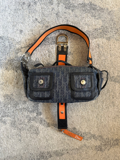 Dior FW2005 Remove before flight monogram bag