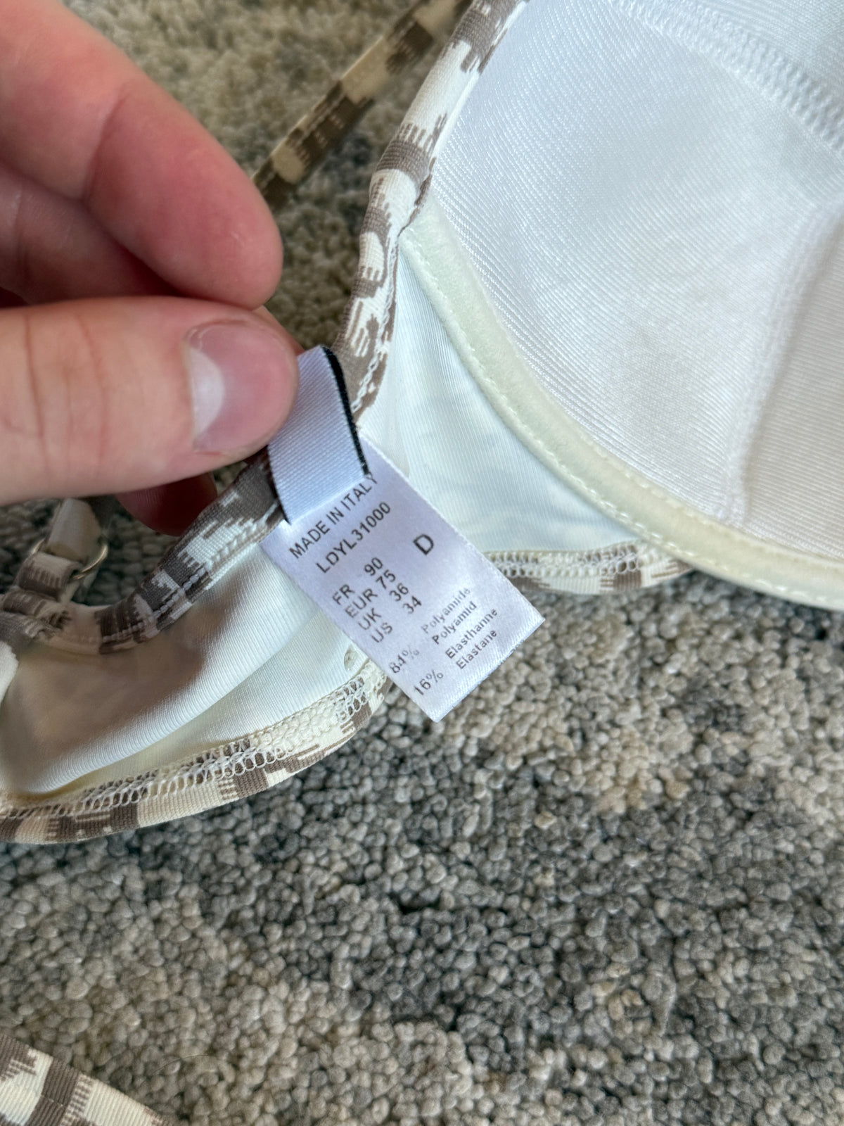 Dior 2005 monogram swimwear set