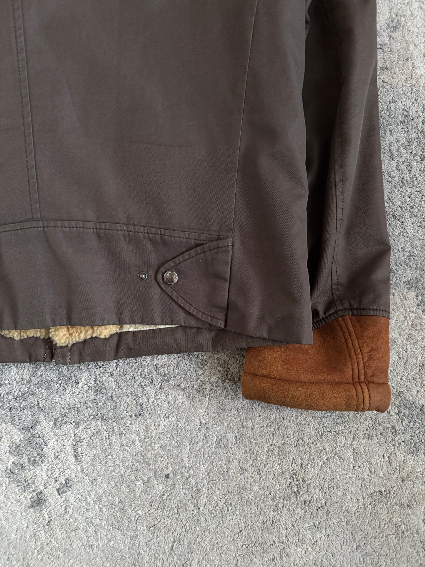 Maison Margiela FW2007 shearling & cotton perfecto