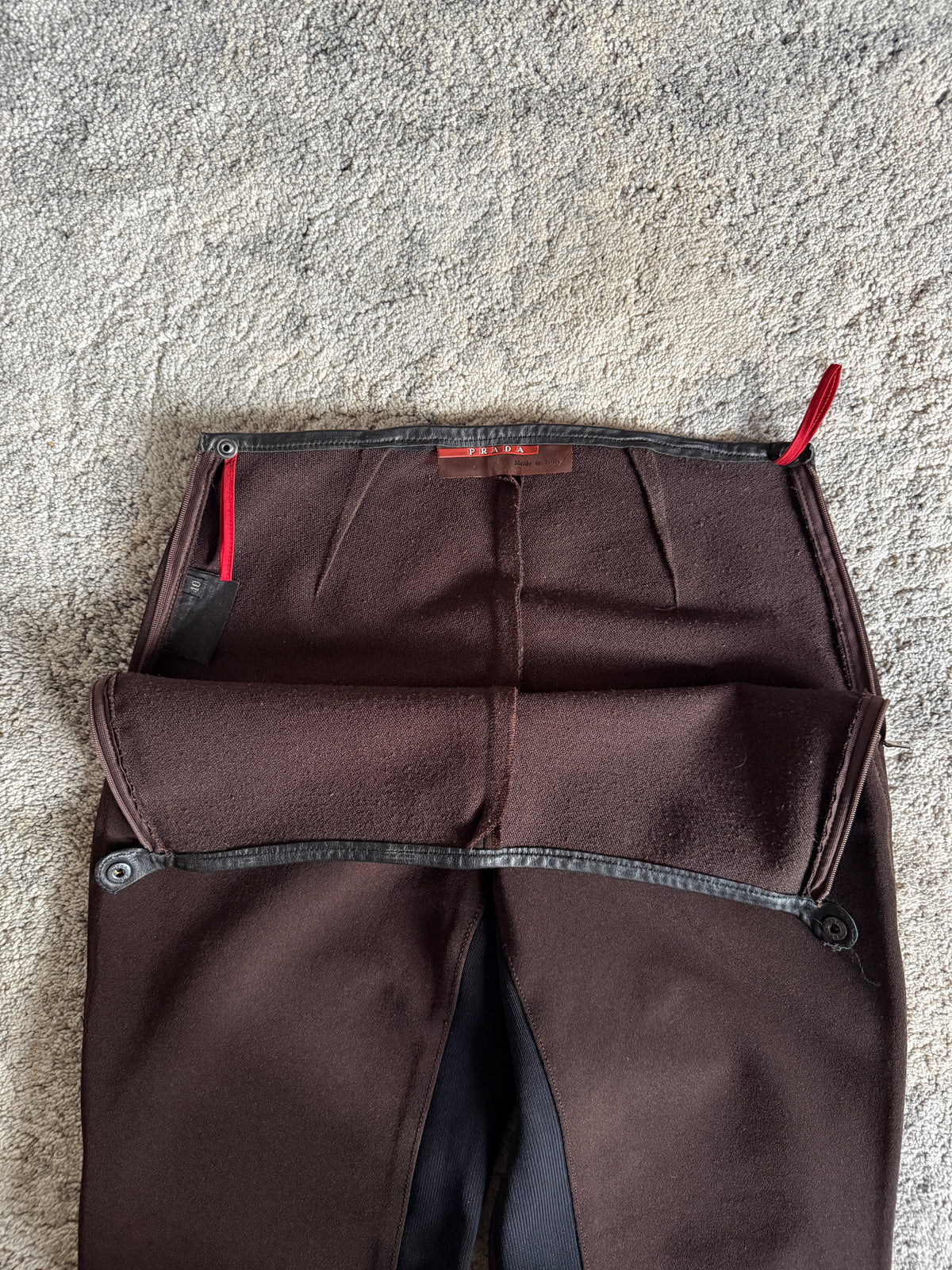 Prada FW2000 nylon pants