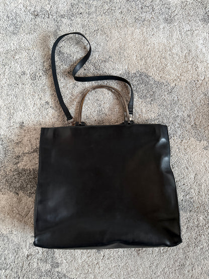 Gucci 2000’s leather metal handle