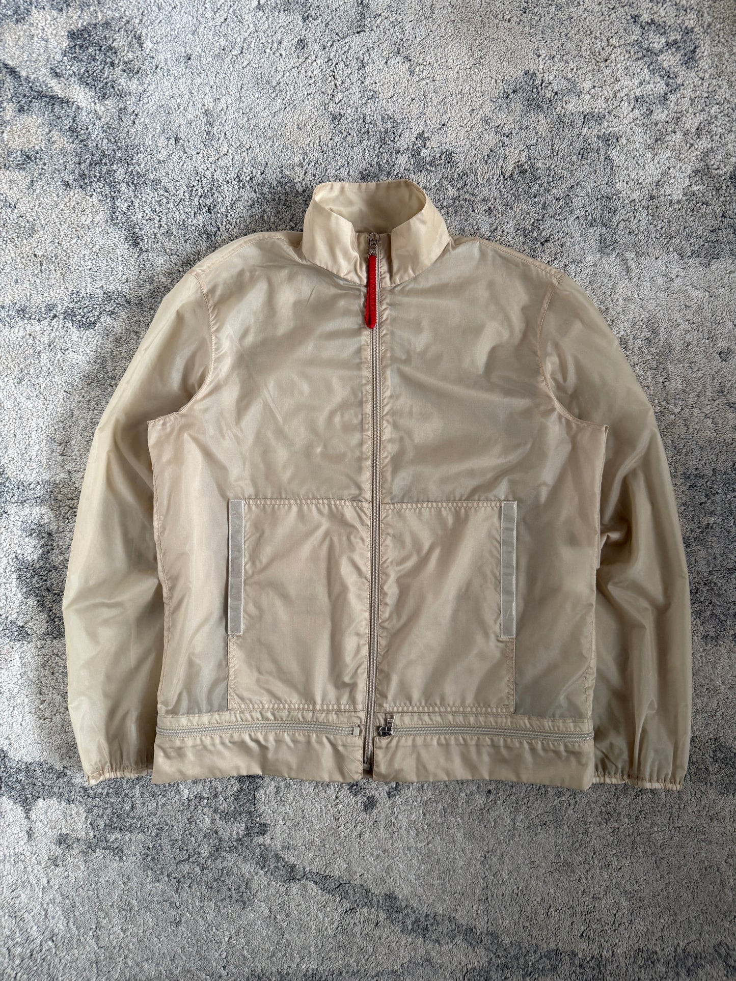 Prada SS2000 nylon transparent jacket