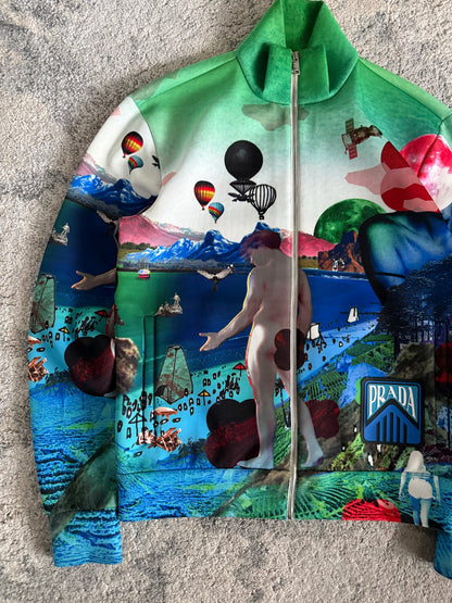 Prada SS2019 psychedelic print jacket