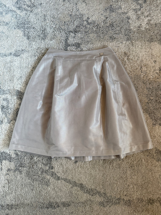 Chanel SS1999 nylon mesh skirt