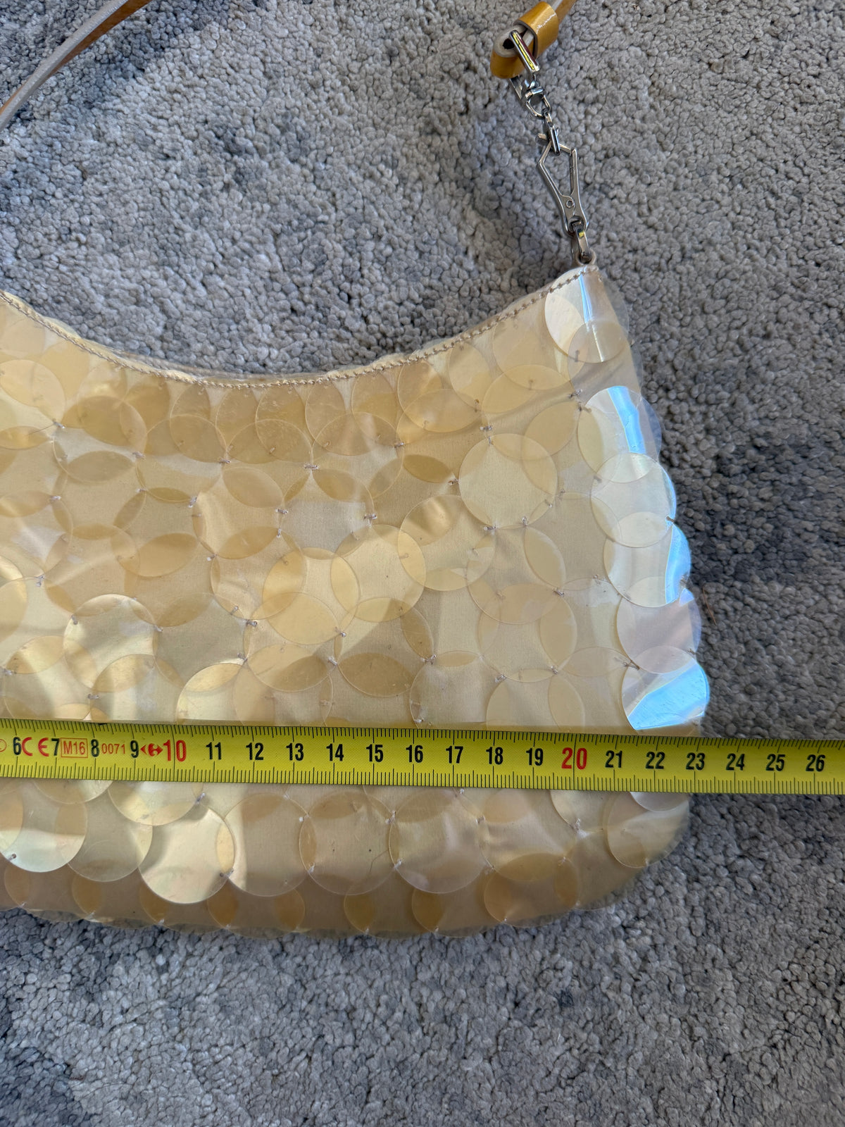 Prada SS2000 sequins & silk bag