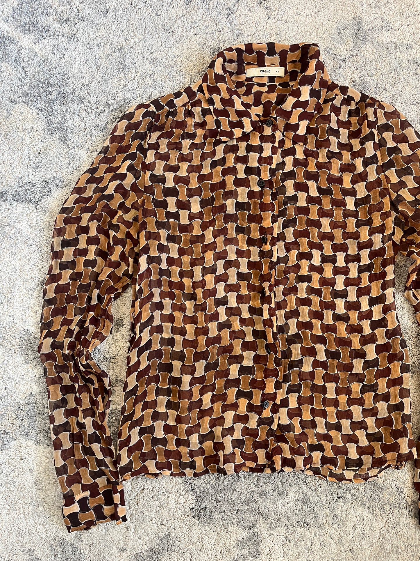 Prada 2000’s silk shirt