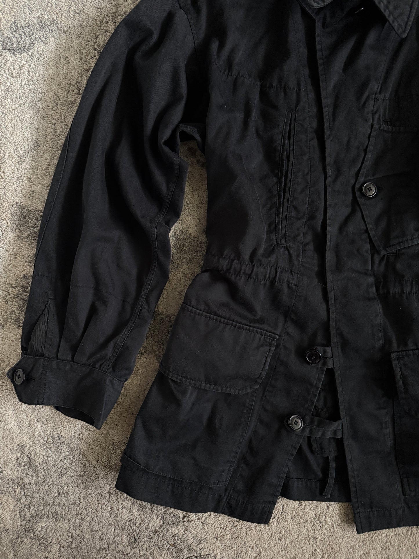 Balenciage 10 Corso Como 2000’s military tailored jacket