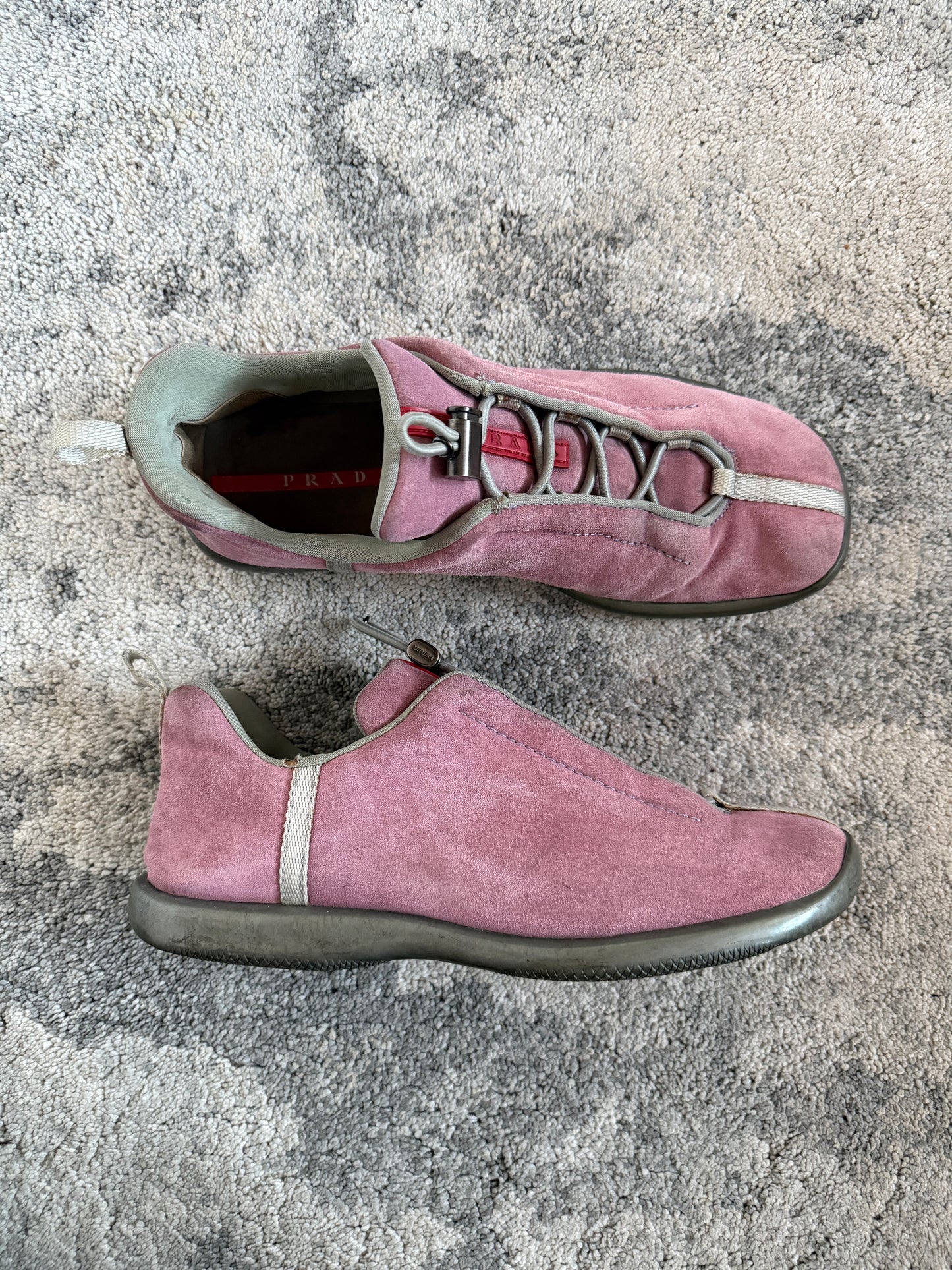 Prada SS2000 suede trainers