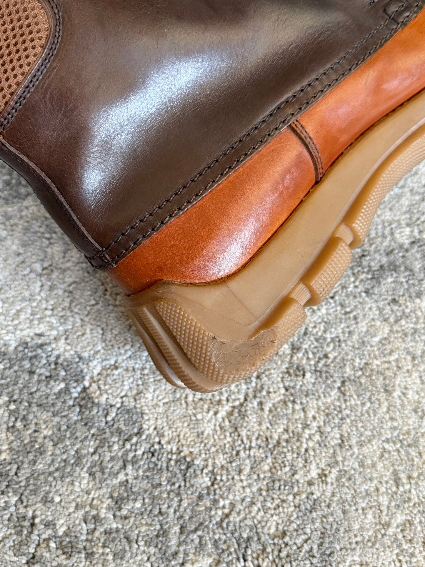 Miu Miu FW1999 leather high boots