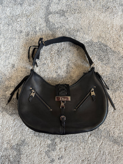 Dior FW2002 corset leather bag