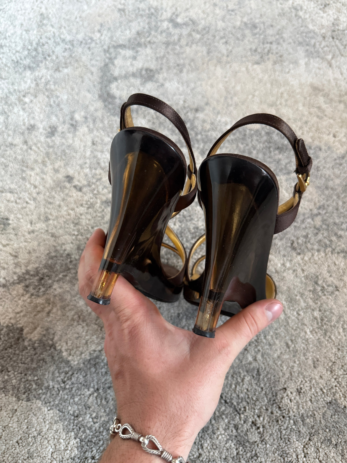 Prada SS1998 glass heels
