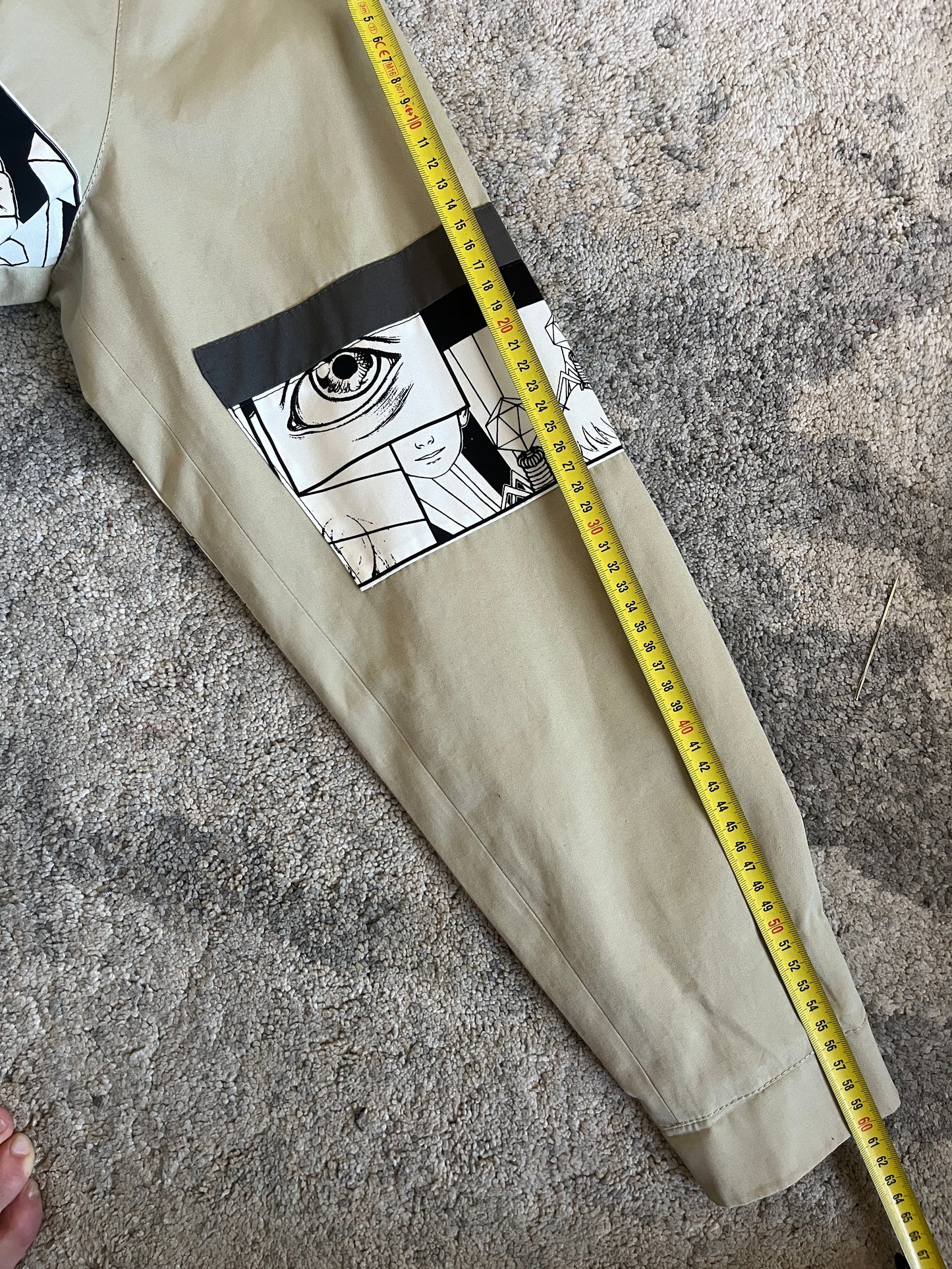 Prada SS2018 comics cotton jacket