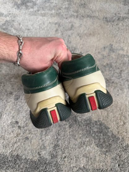 Prada SS2001 leather Velcro trainers