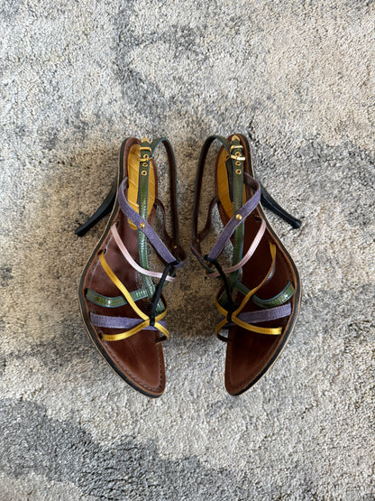 Louis Vuitton SS2006 strap heels