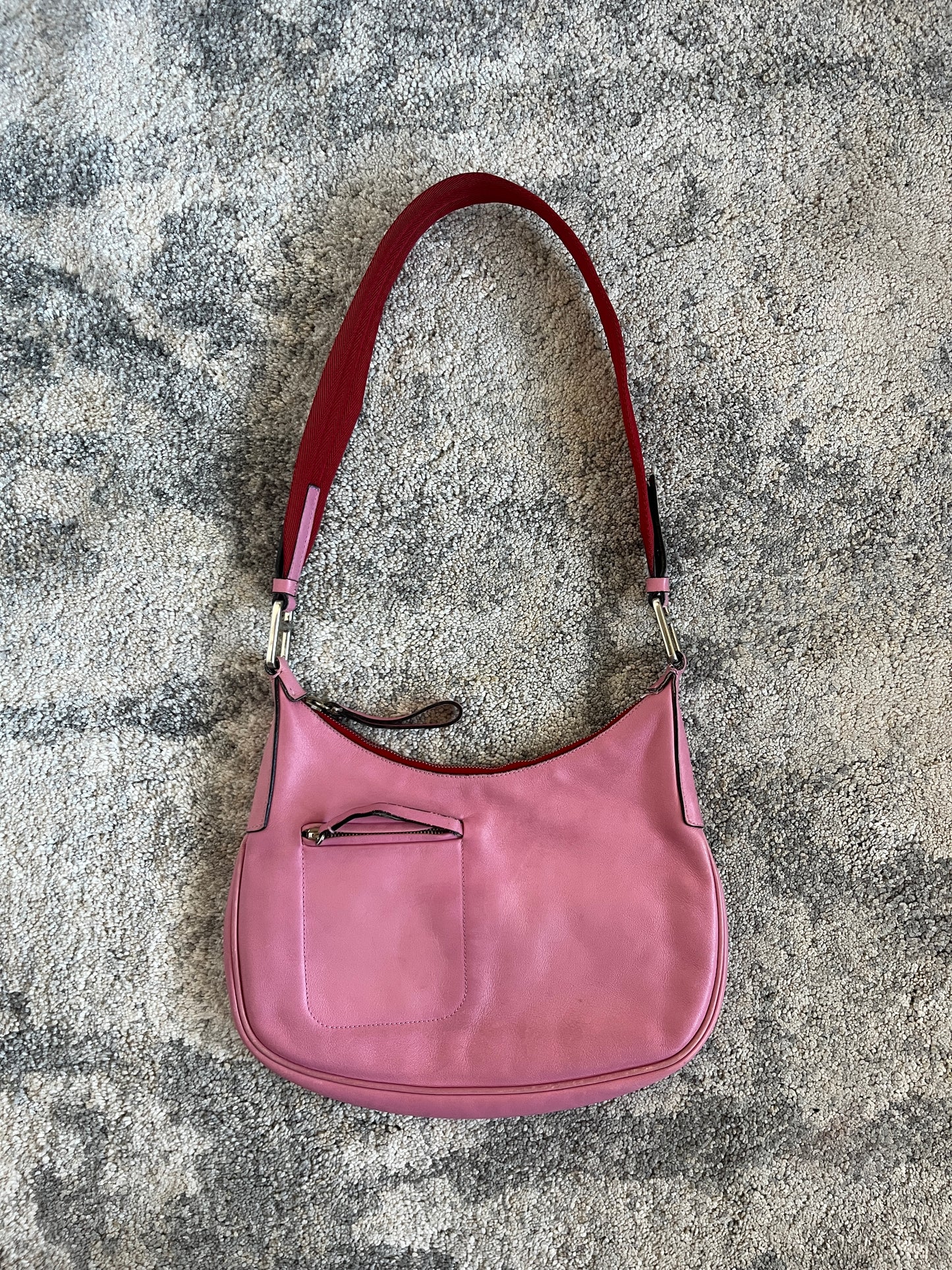 Prada FW1999 leather multi pockets bag