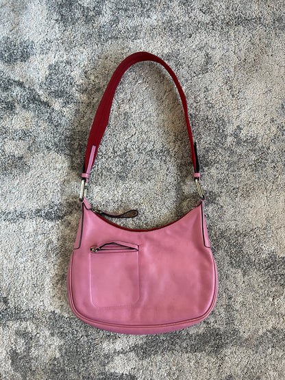 Prada FW1999 leather multi pockets bag