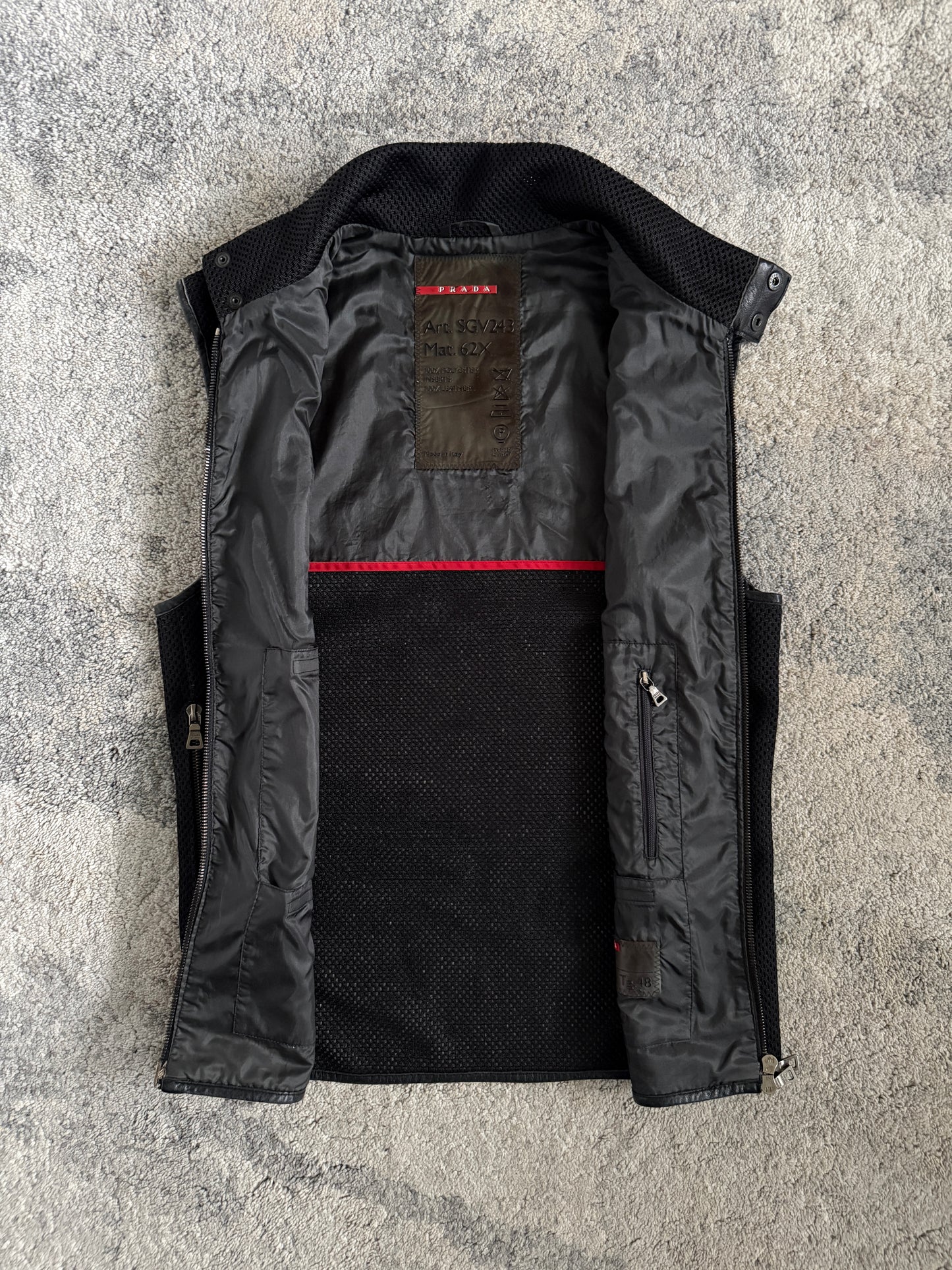 Prada 1999 mesh vest