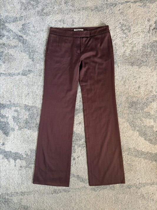 Chloé FW2001 flared pants