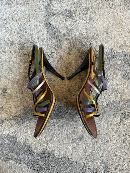 Louis Vuitton SS2006 strap heels