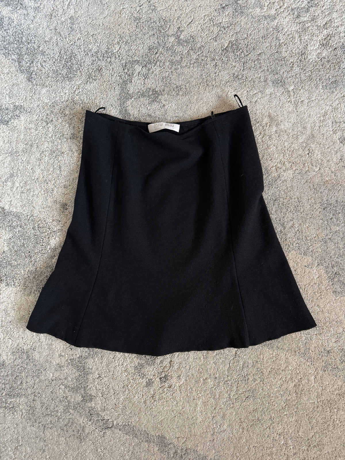 Miu Miu 2000’s wool skirt