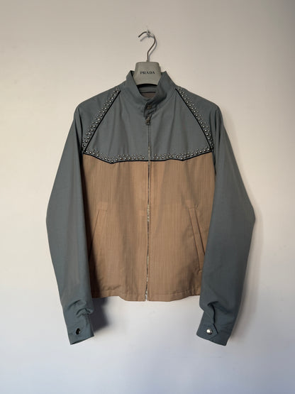 Prada SS2012 wool studded jacket