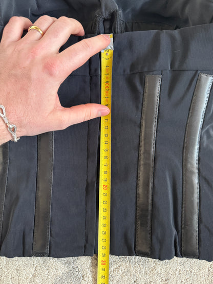 Gucci SS2001 mesh & leather corset by Tom Ford