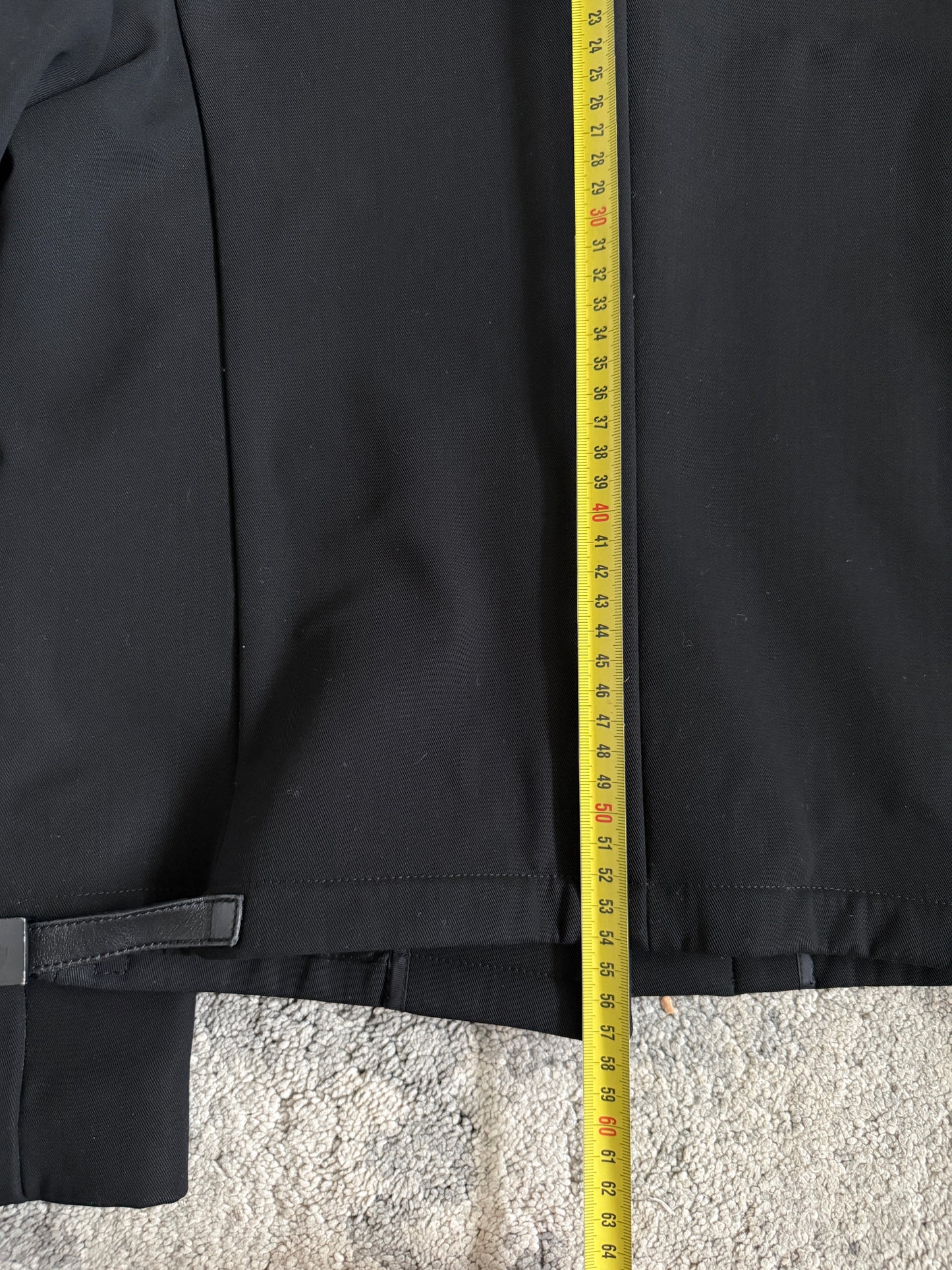 Gucci FW1999 wool belt jacket