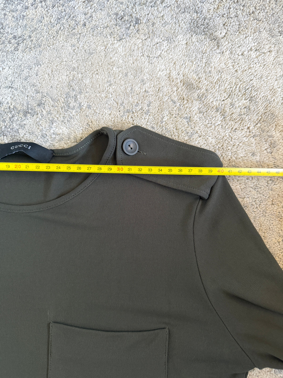 Gucci 1990’s viscose longsleeve by Tom Ford