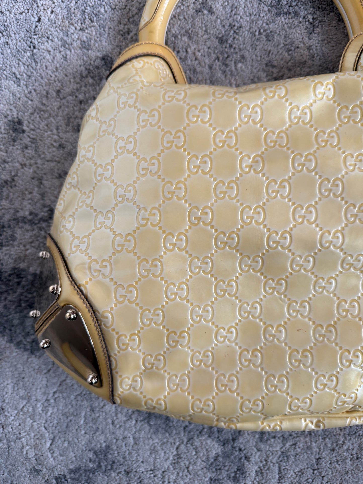 Gucci 2007 Indy patent leather bag