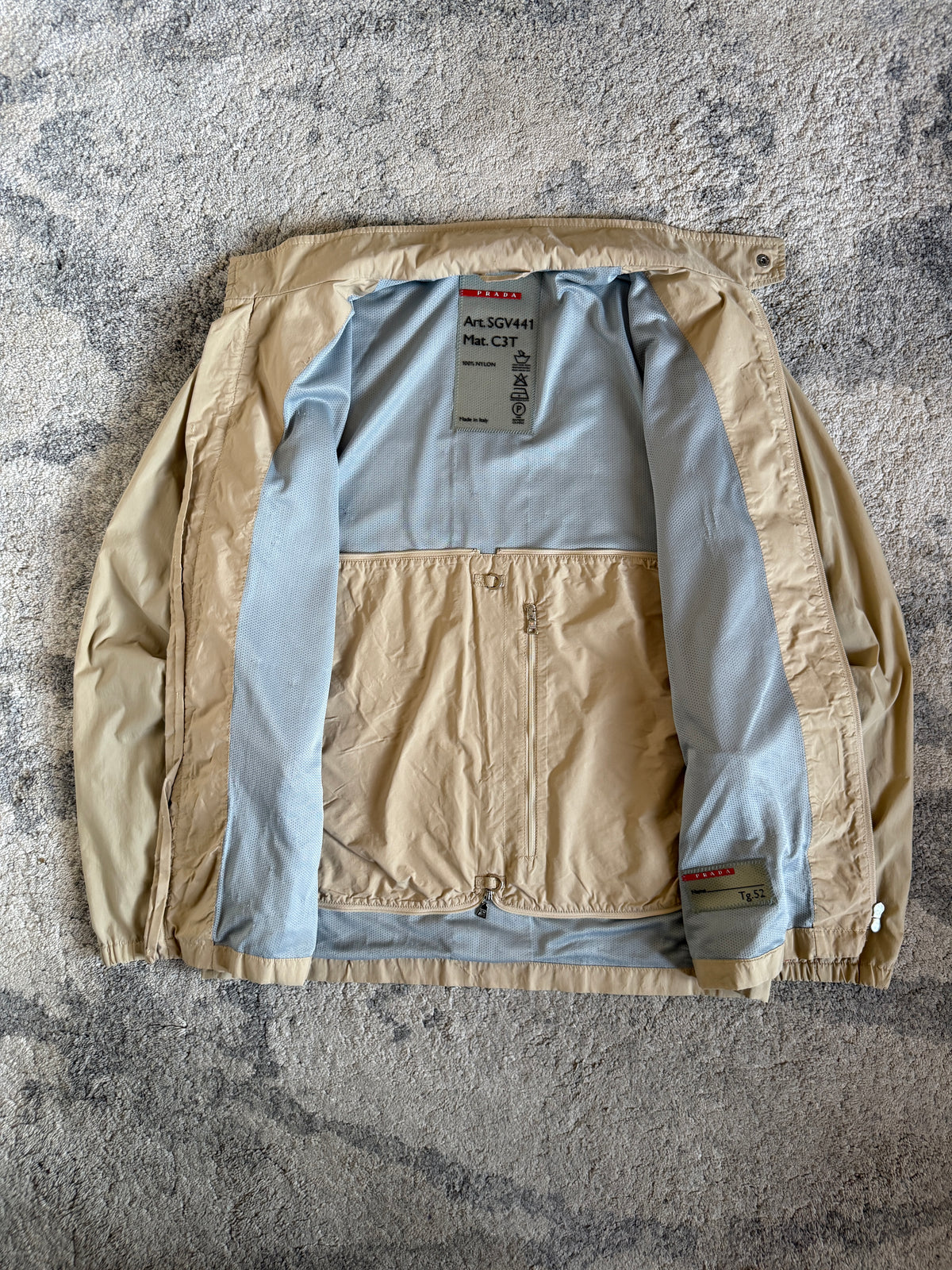 Prada 2000’s nylon jacket convertible