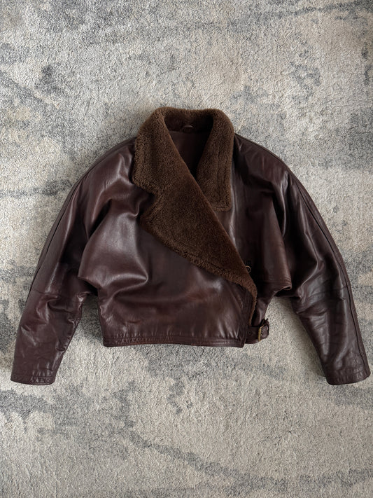 Gianni Versace 1980’s leather jacket