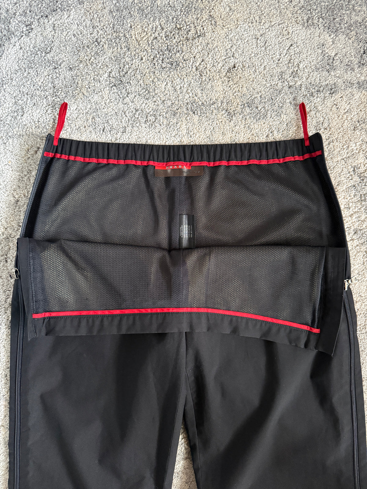 Prada 2000’s nylon zip pants