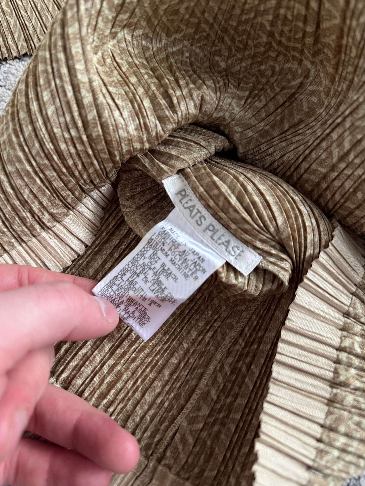 Issey Miyake 2000’s Pleats Please top