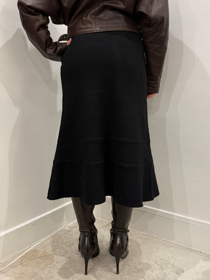 Comme Des Garçons Tricot 2000 wool long skirt