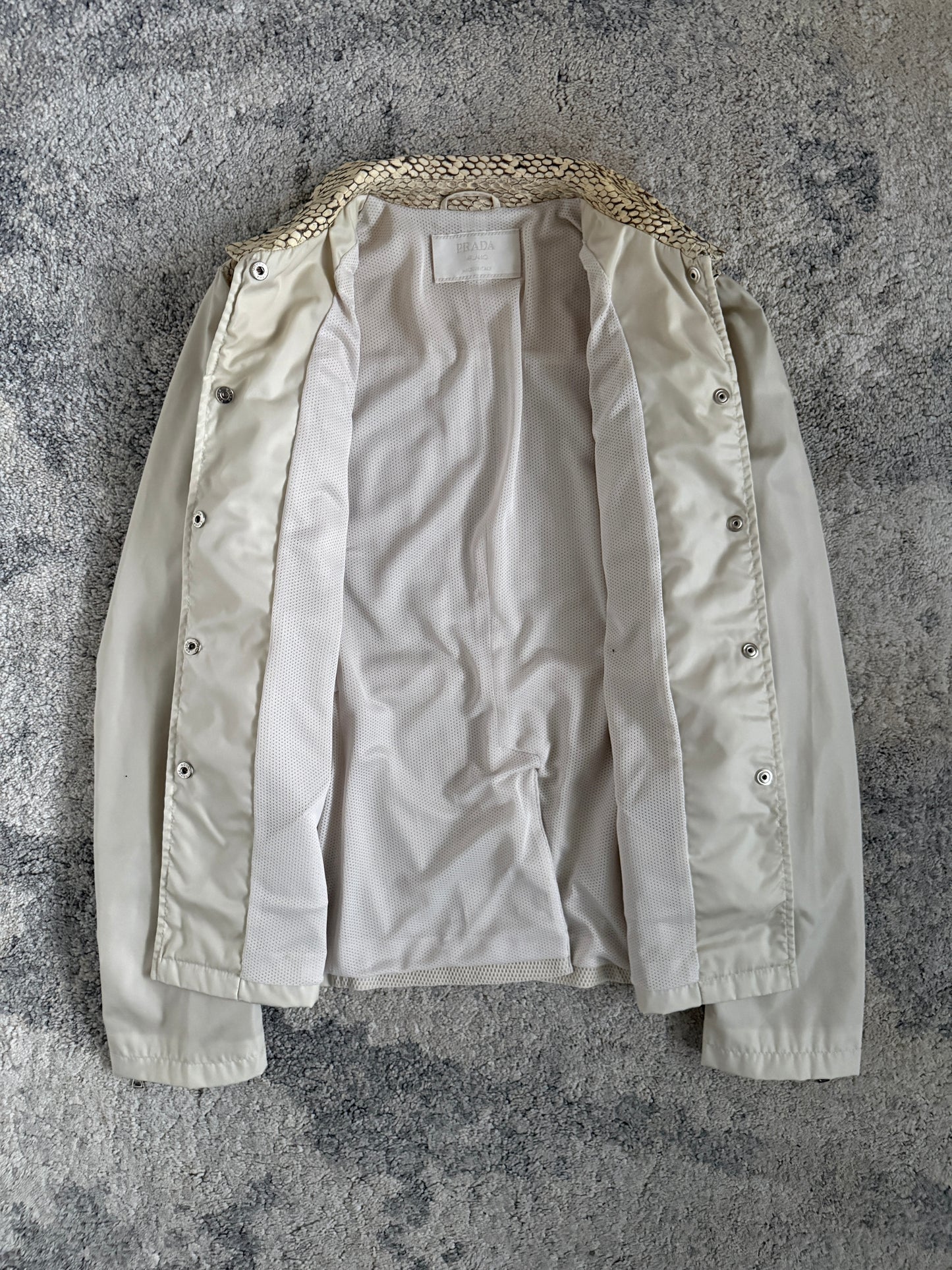 Prada 1990’s python leather & nylon set