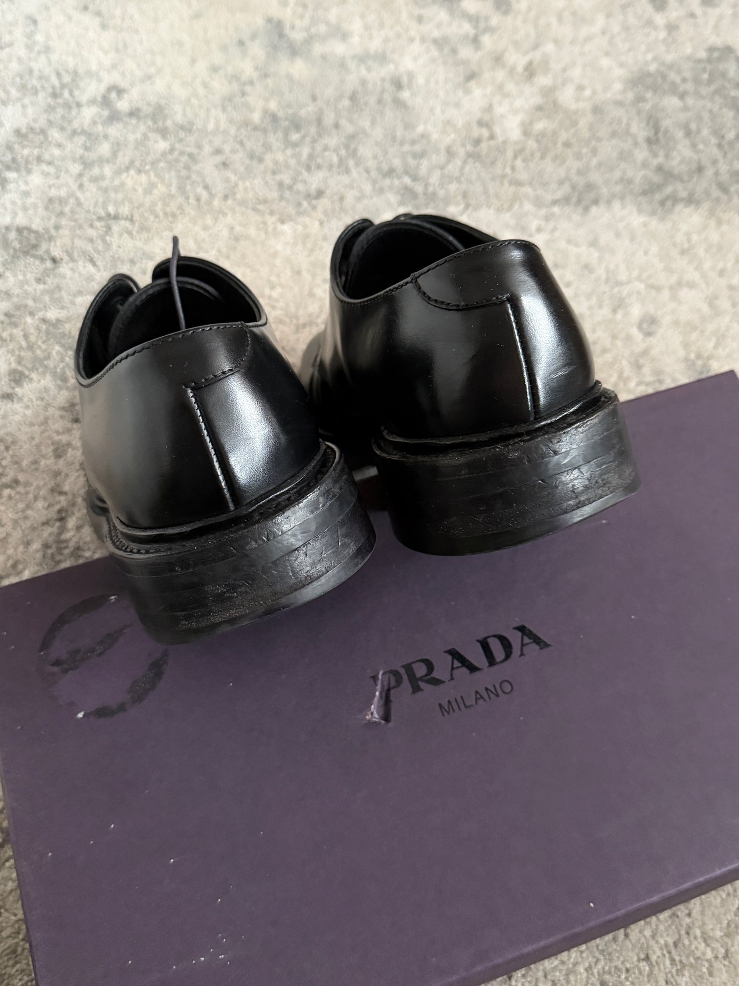 Prada FW1999 leather derby