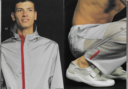 Prada SS1999 nylon transparent pants