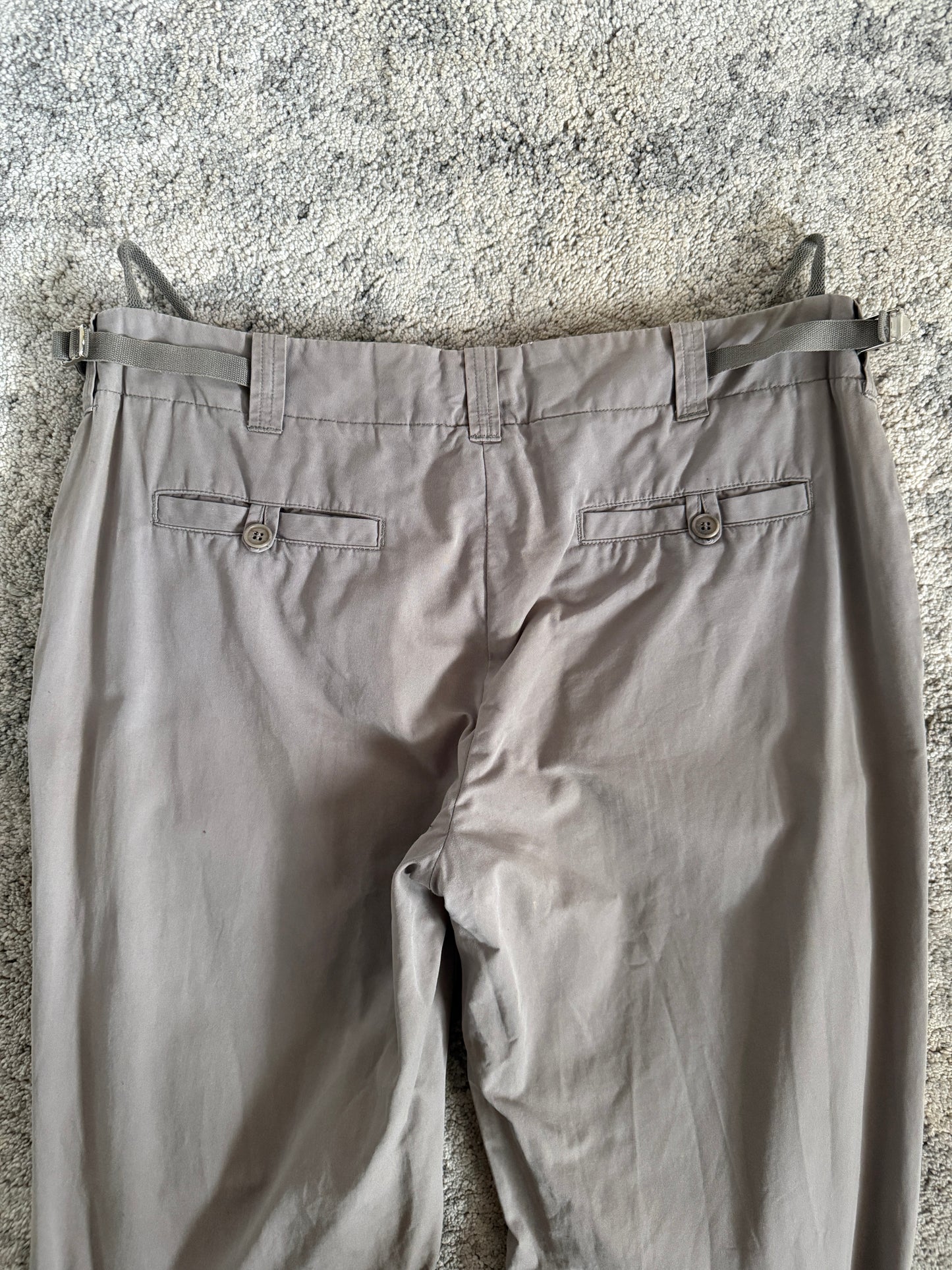 Helmut Lang SS2000 3D pockets cargo pants
