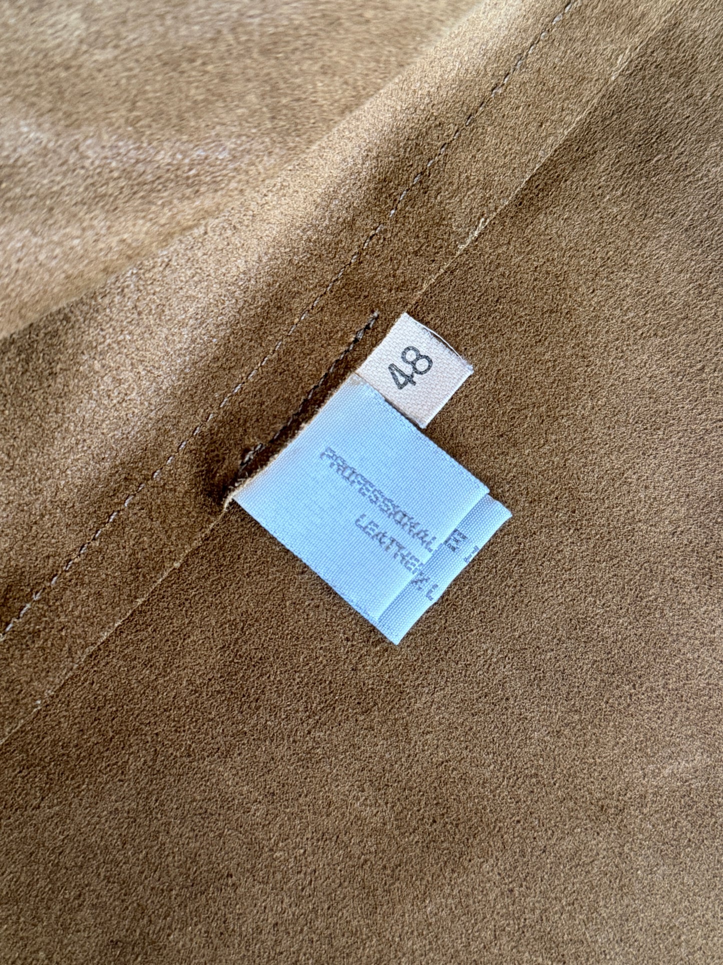 Miu Miu SS1999 suede leather jacket