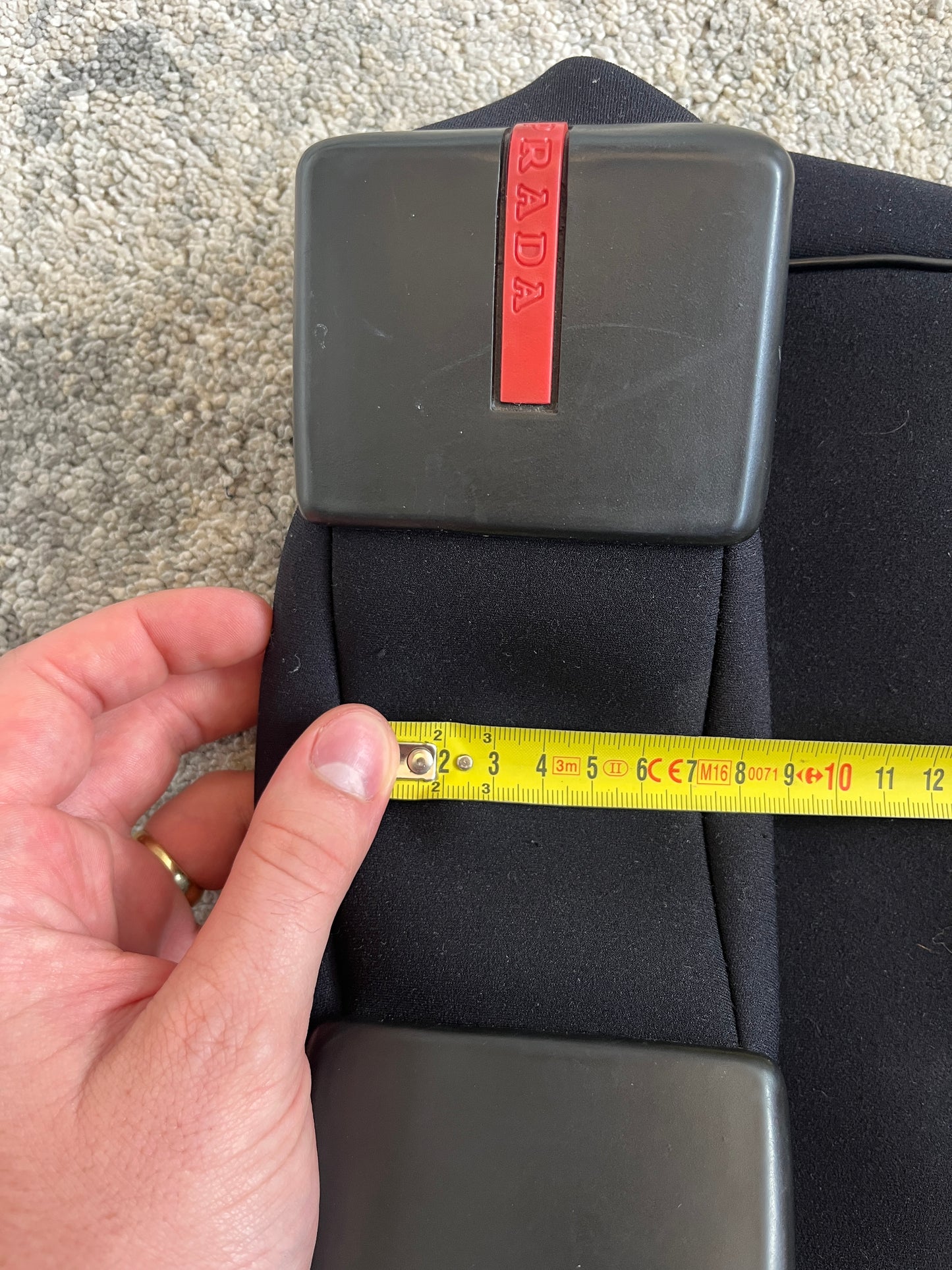 Prada SS1999 neoprene handbag