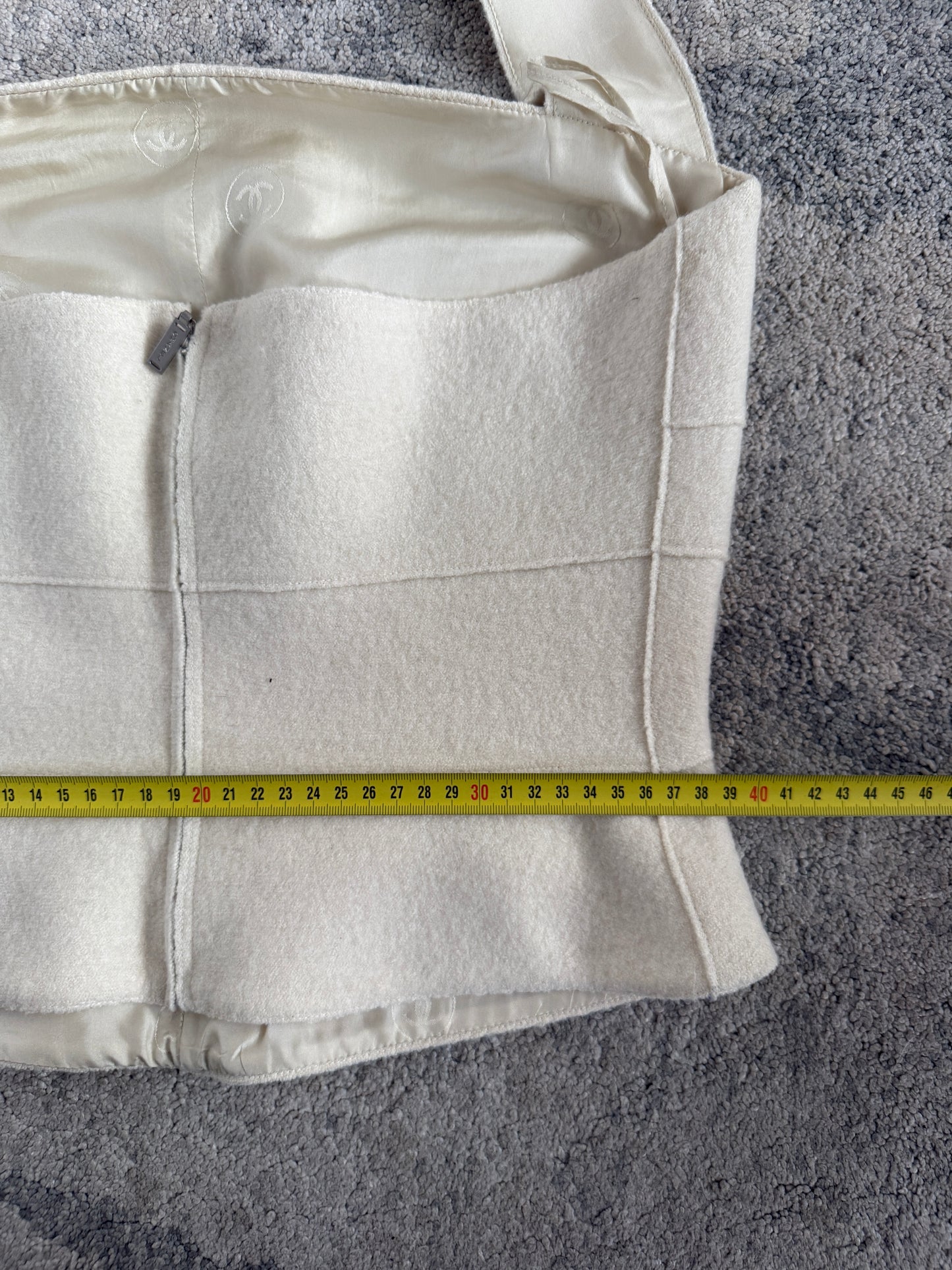 Chanel AW1999 wool top