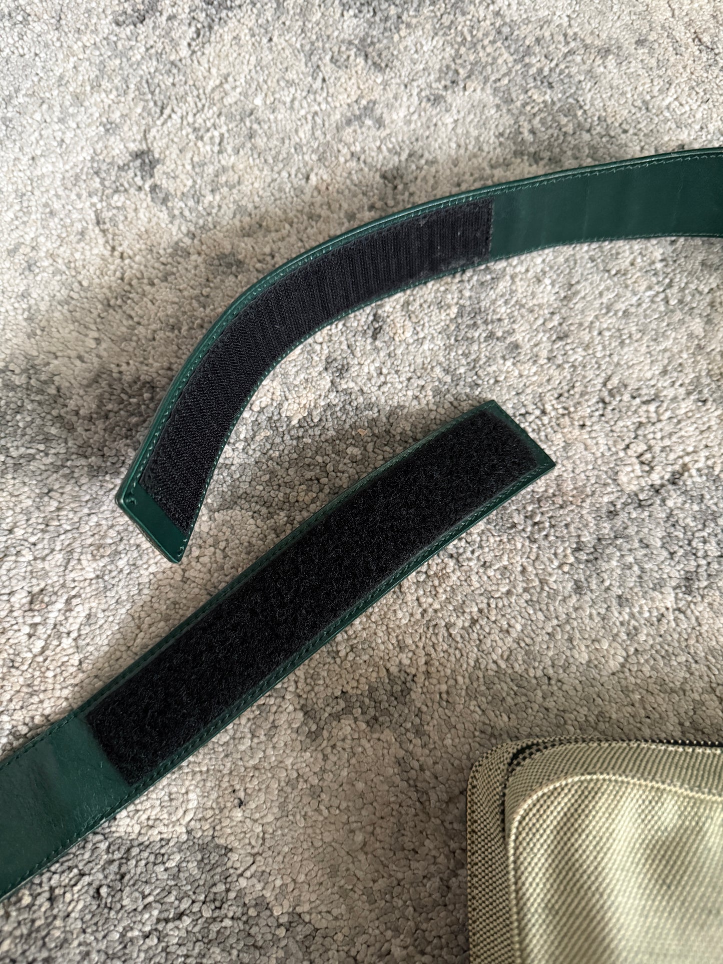 Prada SS1999 linen & leather sling bag