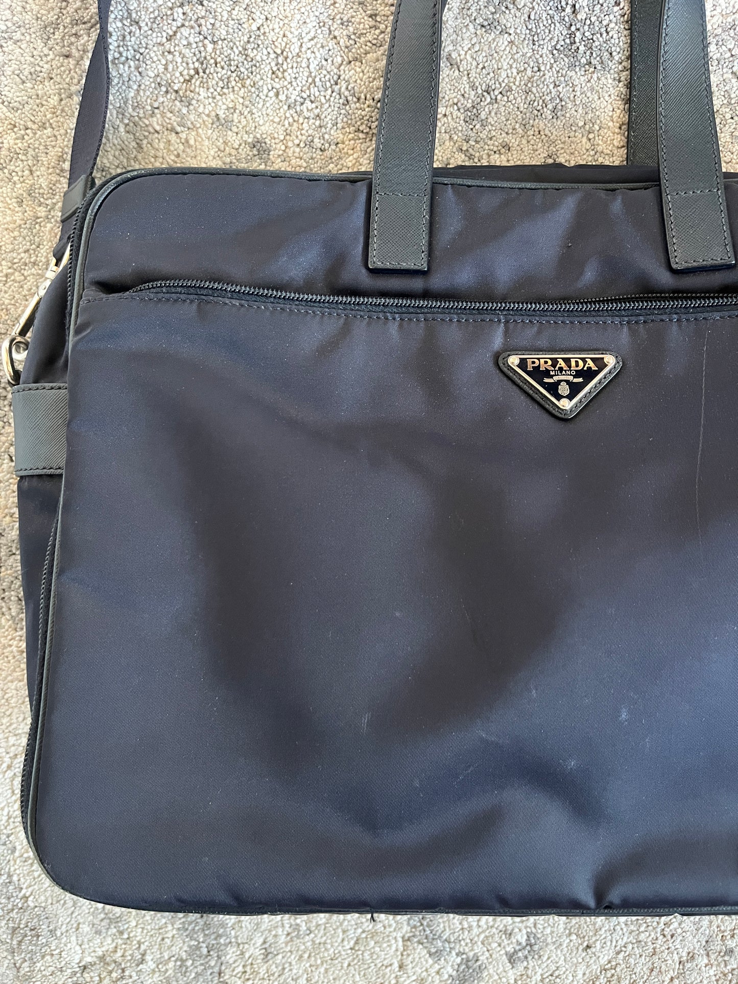 Prada 2010’s nylon briefcase bag