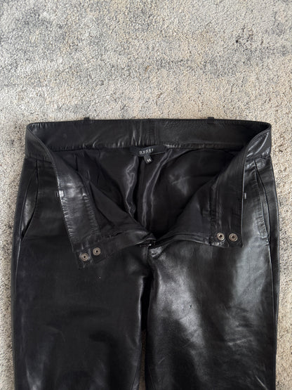 Gucci 2000’s leather pants