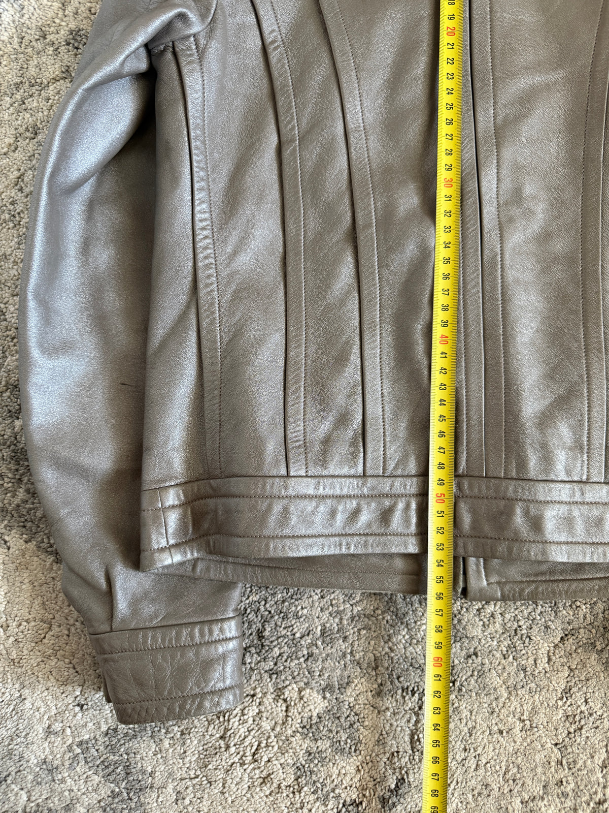 Louis Vuitton SS2000 leather jacket by Marc Jacobs