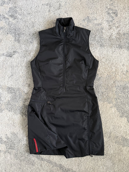 Prada 1999 padded nylon dress
