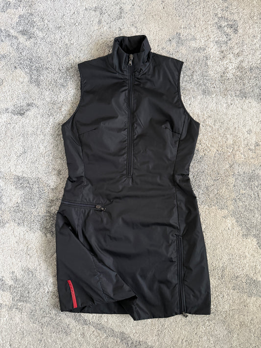 Prada 1999 padded nylon dress