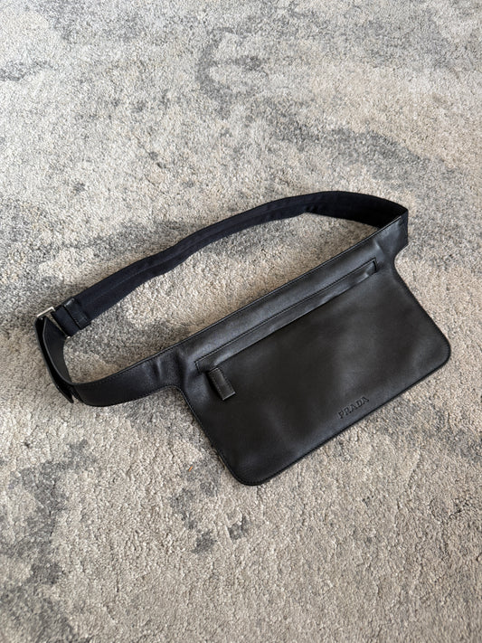 Prada SS1999 leather waist bag