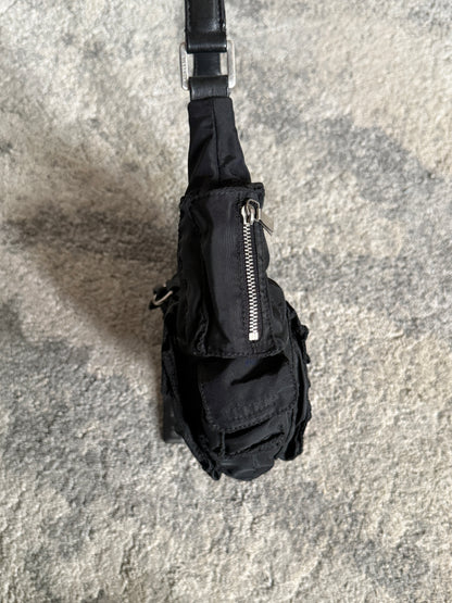 Jil Sander 2003 multipocket nylon mini bag