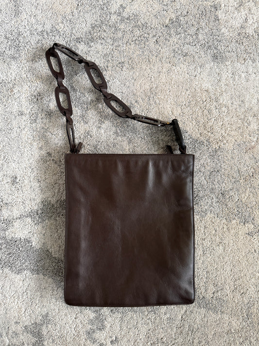 Gucci SS1997 leather shoulder bag